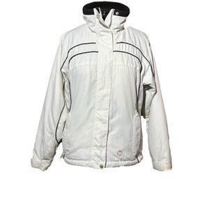 Marker White Women's Ski/Snowboard Jacket Size 8